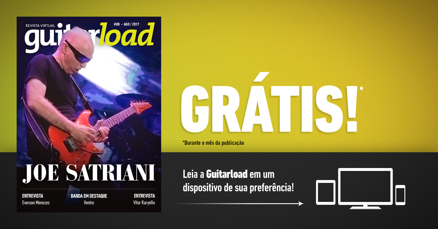 Imagem de destaque da Edição #79 da Revista Guitarload